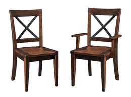 Amish Wellington Chair in Reclaimed Barnwood