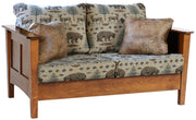 Amish Sulton Shaker Loveseat