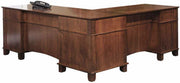 Amish Arlington L Desk With Hutch