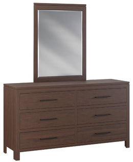Amish Wanton Dresser with Mirror