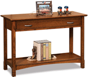 Amish East Lake Open Sofa Table