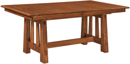 American-Made Fremont Trestle Table