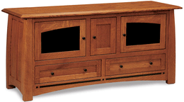 Amish Boulder Creek Media Stand