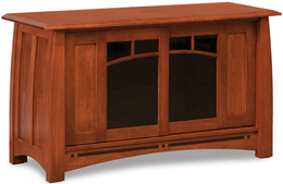 Amish Boulder Creek Small Media Stand