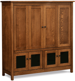 Amish Centennial Media Cabinet