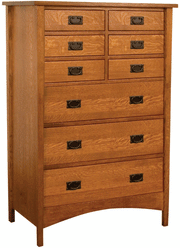 Amish Arts & Crafts Chest of Drawers
