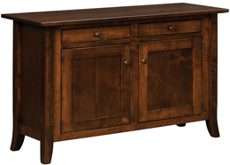 Amish Dresbach Cabinet Sofa Table