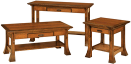 Amish Breckenridge Sofa Table