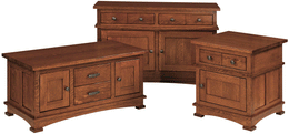 Amish Kenwood Sofa Table