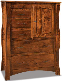 American-Made Reno Gentleman's Chest with Hidden Compartment