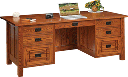 Amish Franklin Executive Desk