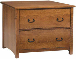Amish Rivertowne 2 Drawer Lateral File Cabinet