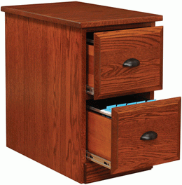 Amish Vertical File Cabinet