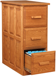 Amish Vertical File Cabinet