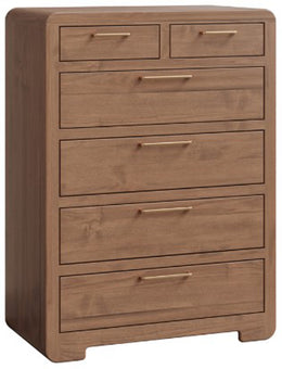 Amish Eureka 6 Drawer Chest
