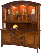 Amish Cambria Hutch