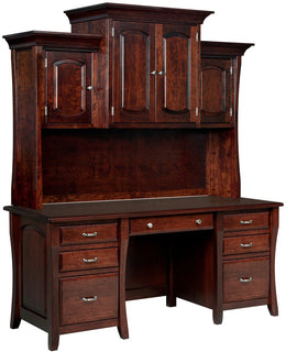 Amish Berkley Desk with Hutch