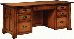 Amish Bridgefort Executive Desk
