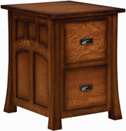 Amish Bridgefort 2-Drawer File Cabinet