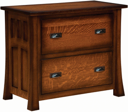Amish Bridgefort Lateral File Cabinet