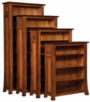 Amish Bridgefort Bookcase