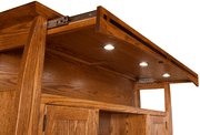 Amish Boulder Creek Desk with Hutch