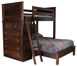 Amish Panel Loft Bed
