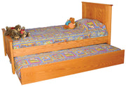 Amish Child's Panel Bed with Trundle