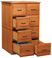 Amish Double File Cabinet