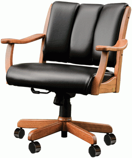 Amish Midland Desk Chair