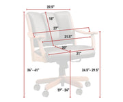 Amish Midland Desk Chair
