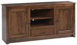 Amish Bedford 1 Drawer TV Stand