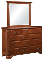 Amish Fluted Georgian Bedroom Set