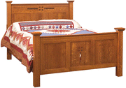 Amish West Village Bed