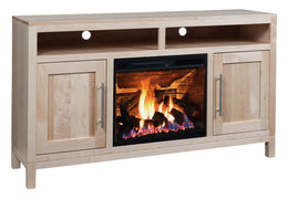 American-Made Vienna Fireplace TV Stand