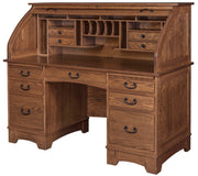 Amish Noble Mission Rolltop Desk