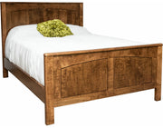Amish Zephyr Panel Bed