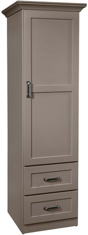 Amish Craftsman 1-Door/2-Drawer Pantry