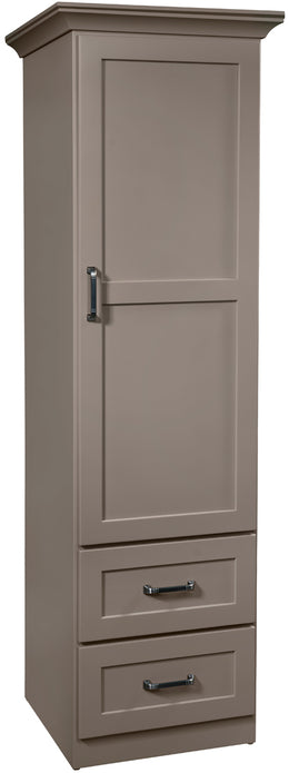 Amish Craftsman 1-Door/2-Drawer Pantry