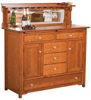Amish Bonzer Wine Cabinet