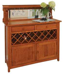 Amish Grandma's Wine Cabinet
