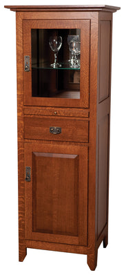 Amish Willow Valley Wine Cabinet