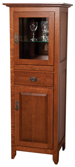 Amish Willow Valley Wine Cabinet