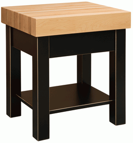 Amish Edge Grain Butcher Block