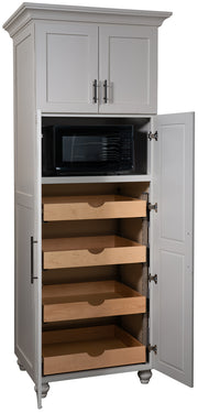 Amish Farmhouse 4-Door Pantry