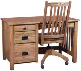 Amish Classic Mission Secretary's Desk