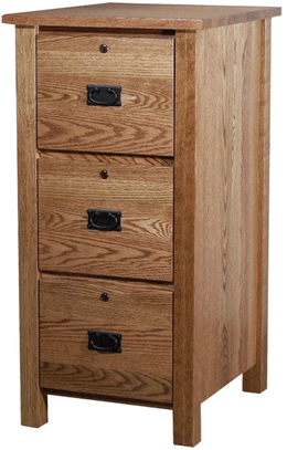 Amish Classic Mission File Cabinet