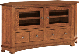 Amish Kenwood Large Corner TV Unit