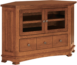 Amish Kenwood Corner TV Unit