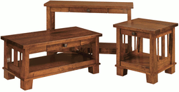 Amish Larado Sofa Table